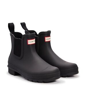 HUNTER Women’s Original Chelsea Waterproof Rubber Rain Boot